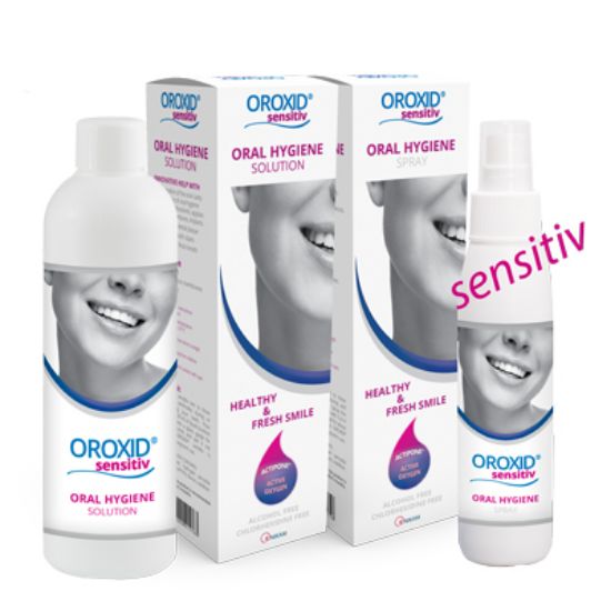 Slika Oroxid sensitiv oralna raztopina za vsakodnevno ustno higieno plastenka 250 ml