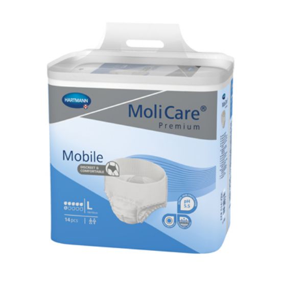 Slika Molicare premium mobilne hlačke za inkontinenco 6 kapljic l 14