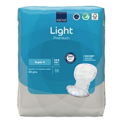 Slika Abena light premium super 4 predloge za srednjo inkontinenco 30x