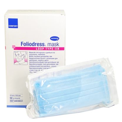 Slika Foliodress kirurška maska loop tip iir 50x