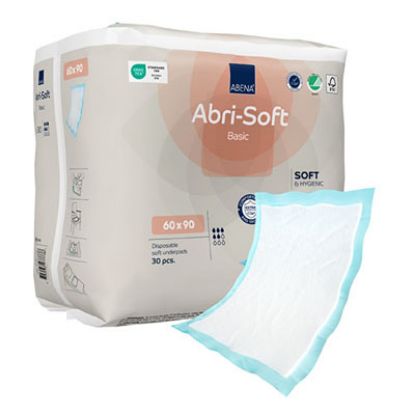 Slika Abri soft basic posteljna podloga 60x90cm za inkontinenco 30x