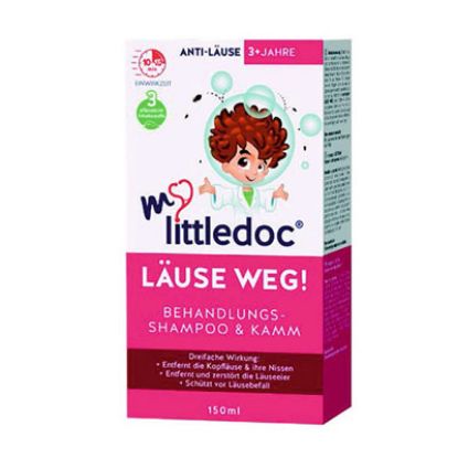 Slika Mylittledoc uši šampon in glavnik 150 ml
