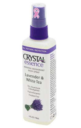 Slika Crystal essence deo sivka in beli čaj pršilo 118 ml