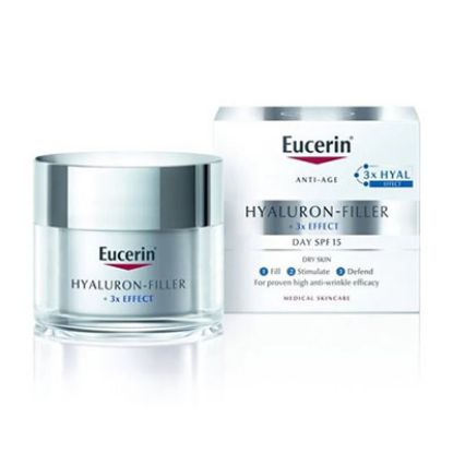Slika Eucerin hyaluron-filler + 3x effect dnevna krema za suho kožo 50 ml