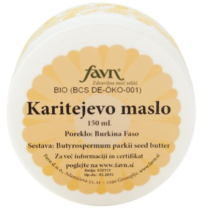 Slika Favn karitejevo bio maslo 150 g