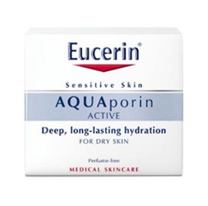 Slika Eucerin aquaporin active vlažilna nega krema za suho in občutljivo kožo 50 ml