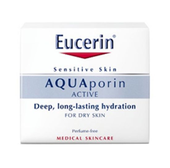 Slika Eucerin aquaporin active vlažilna nega krema za suho in občutljivo kožo 50 ml