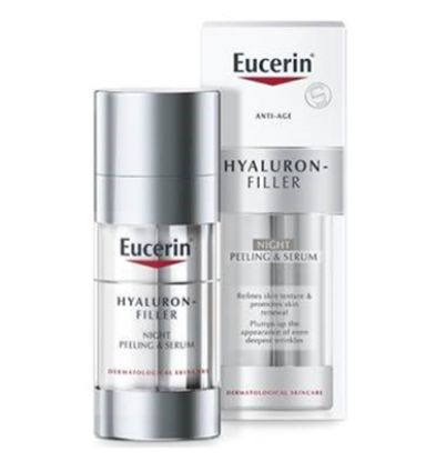 Slika Eucerin hyaluron-filler nočni piling+serum (2 x 15 ml) 30 ml