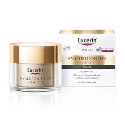 Slika Eucerin hyaluron-filler+elasticity nočna krema 50 ml
