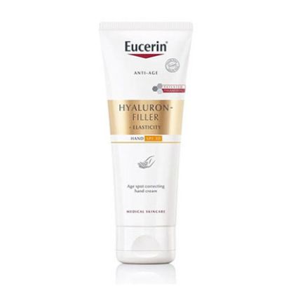 Slika Eucerin hyaluron-filler+elasticity krema za roke proti starostnim pegam zf30 75 ml