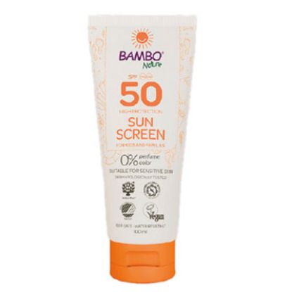 Slika Bambo nature sunscreen losjon za sončenje zf50 tuba 100 ml