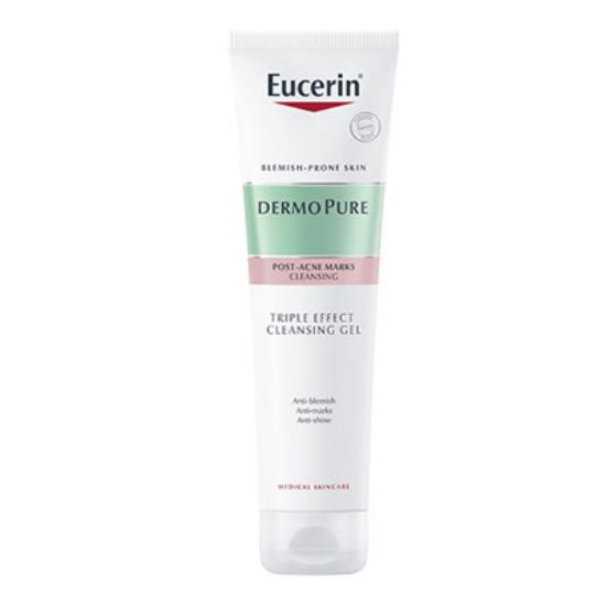 Slika Eucerin dermopure čistilni gel s trojnim učinkom tuba 150 ml