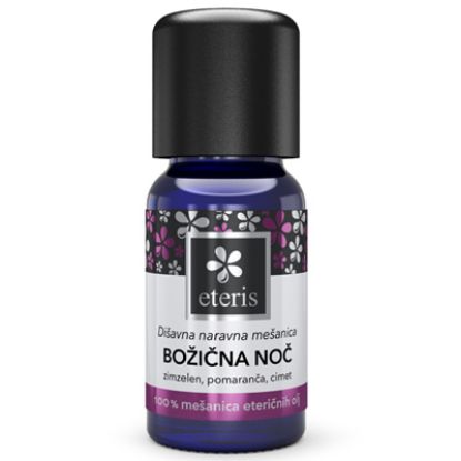 Slika Eteris dišavna naravna mešanica eteričnih olj božična noč 10 ml