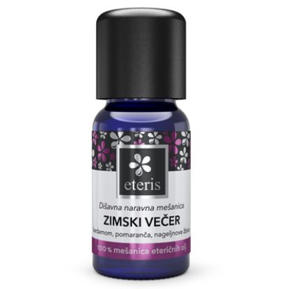Slika Eteris dišavna naravna mešanica eteričnih olj zimski večer 10 ml