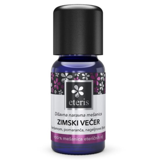 Slika Eteris dišavna naravna mešanica eteričnih olj zimski večer 10 ml