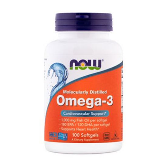 Slika Now omega-3  1000 mg kapsule 100x