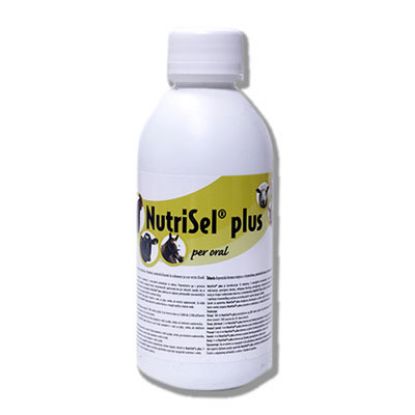 Slika Nutrisel plus vitaminsko-aminokislinski dodatek s selenom za vse vrste živali peroralna rzt 250 ml