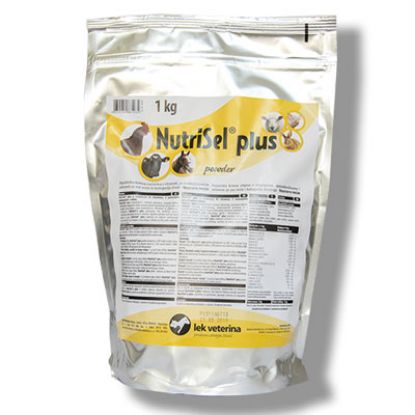 Slika Nutrisel plus vitaminsko-aminokislinski dodatek s selenom za vse vrste živali vodotopni prašek 1 kg