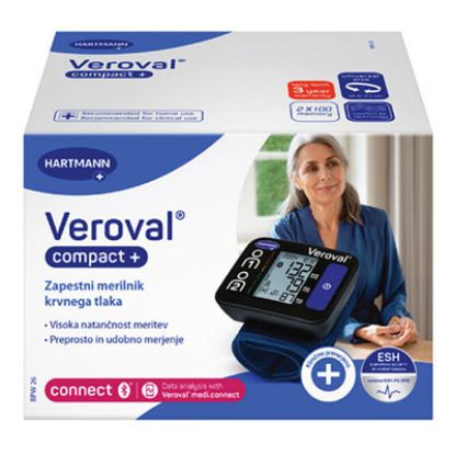 Slika Veroval compact+ merilnik krvnega tlaka bpw 26 zapestni