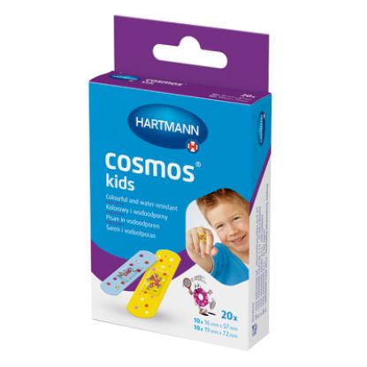 Slika Cosmos kids obliž za rane vodoodporen 2-velikosti 20x