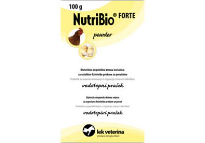 Slika Nutribio forte prašek s probiotiki vrečka 100 g