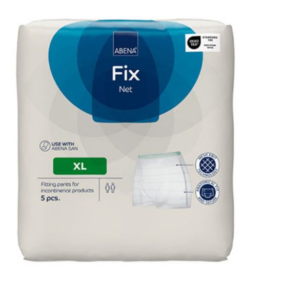 Slika Abena fix net mrežaste hlačke za pričvrstitev podlog za inkontinenco xl 5x