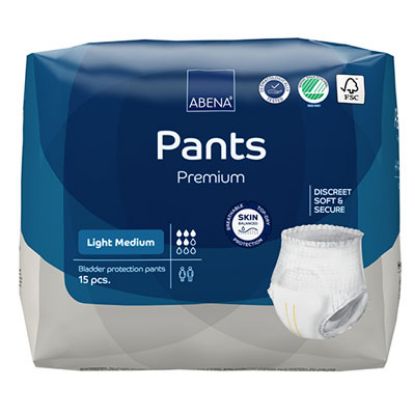 Slika Abena pants premium mobilne hlačke light medium 15x, 900ml