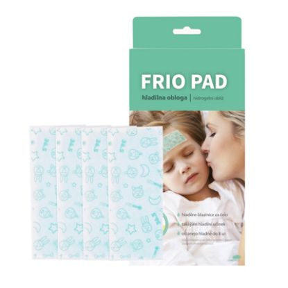 Slika Frio pad hladilna obloga za čelo 4,5 x 11 cm 4x