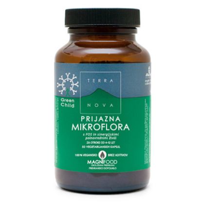 Slika Terranova prijazna mikroflora za otroke kapsule 50x