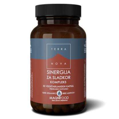 Slika Terranova sinergija za sladkor kompleks vegetarijanske kapsule 50x
