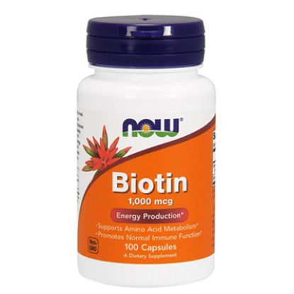 Slika Now biotin 1.000 mcg kapsule 100x