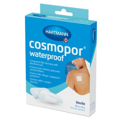 Slika Cosmopor waterproof obliž 10 x 8 cm sterilen 5x