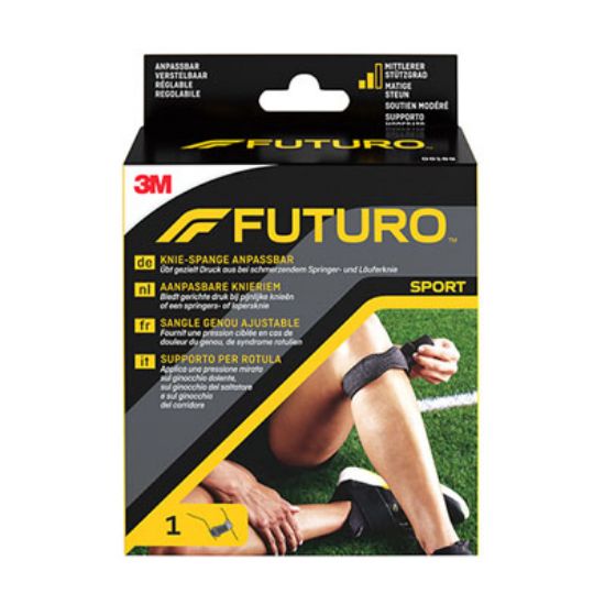 Slika Futuro sport trak za koleno univerzalna velikost črna barva