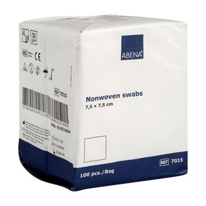 Slika Curi-med kompresa 7,5 x 7,5 cm netkana 4-slojna nesterilna 100x