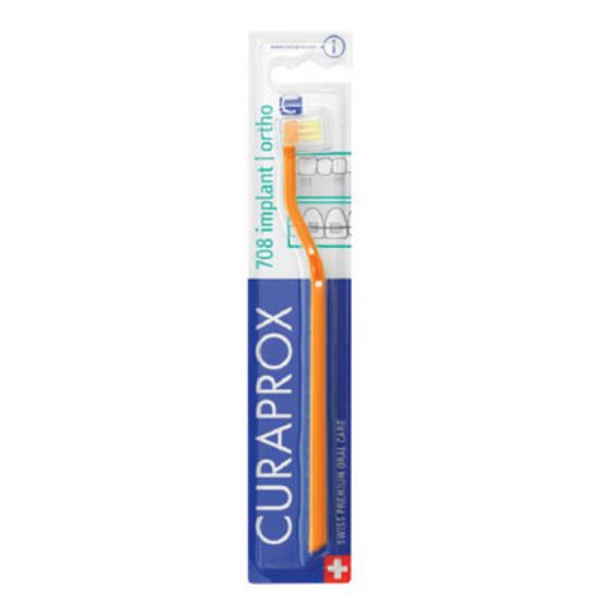 Slika Curaprox zobna ščetka cs 708 implant ortho čopasta