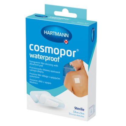 Slika Cosmopor waterproof obliž 7,2 x 5 cm sterilen 5x