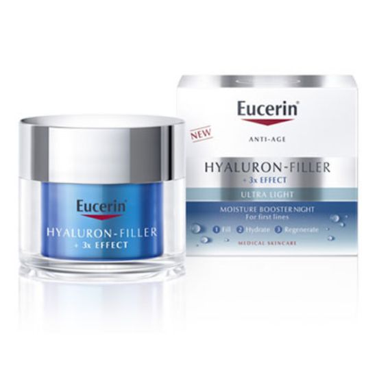 Slika Eucerin hyaluron-filler + 3x effect nočni vlažilni booster 50 ml