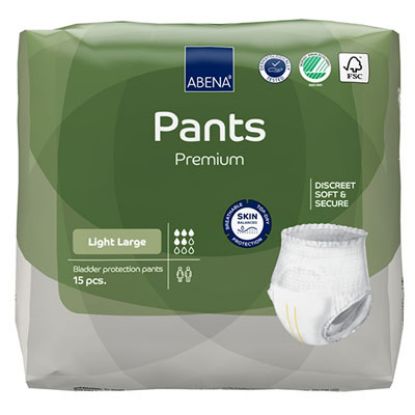 Slika Abena pants premium mobilne hlačke light large 15x, vpojnost 900ml