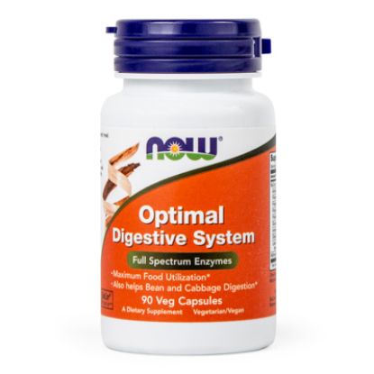 Slika Now encimi za optimalno prebavo vegetarijanske kapsule 90x