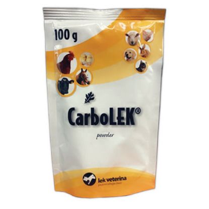 Slika Carbolek mleto hrastovo oglje prah vrečka 100 g