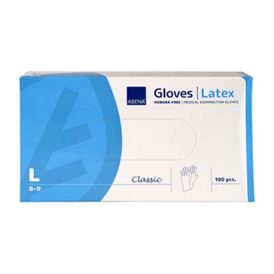 Slika Abena classic rokavice latex brez pudra l 100x