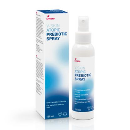 Slika V-skin atopic prebiotično pršilo za pse in mačke 125 ml