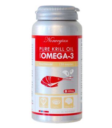 Slika Norveško prečiščeno krilovo olje z omega 3 kapsule 120x