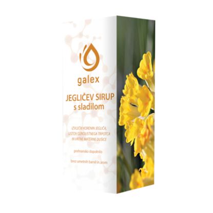 Slika Jegličev sirup s sladilom 150 ml  galex