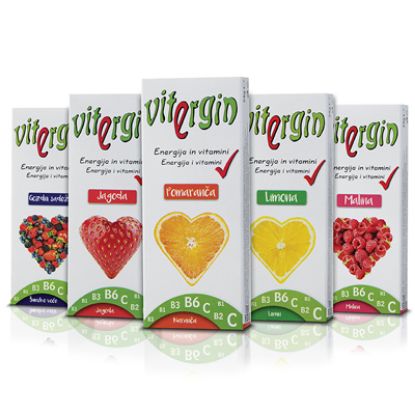 Slika Vitergin energy, vitaminski bonbon limona 20x