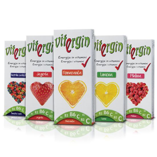 Slika Vitergin energy, vitaminski bonbon limona 20x