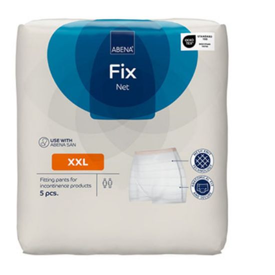 Slika Abena Fix Net, mrežaste hlačke za pričvrstitev podlog za inkontinenco XXL 5x