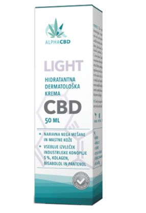 Slika Favn Alpha CBD Light, dermatološka hidratantna krema 50 ml