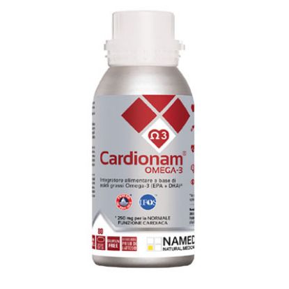 Slika Cardionam Omega 3, mehke želatinaste kapsule 80x