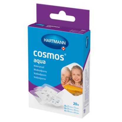 Slika Cosmos Aqua, 3-velikosti vodoodpornih obližev 20x